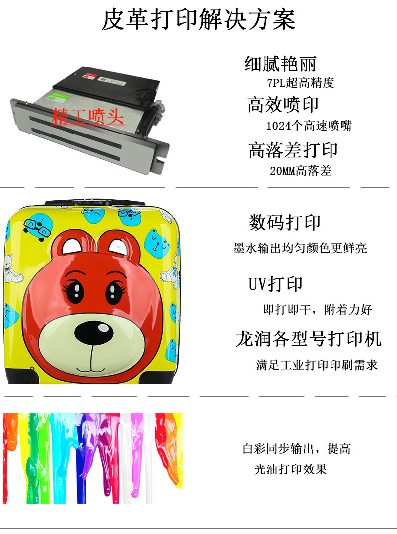 皮革打印解決方案，皮具箱包打印方案