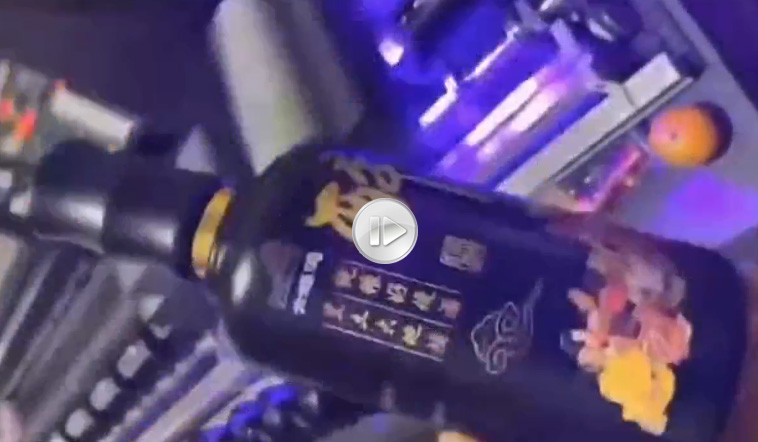 圓柱體打印視頻，酒瓶打印視頻