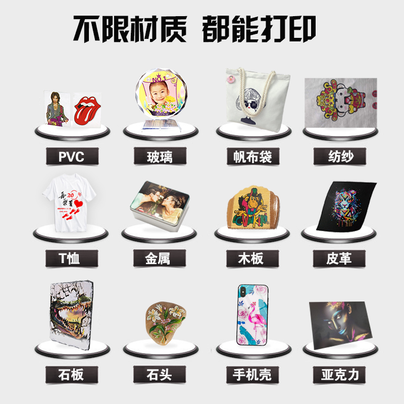 不限材質(zhì)，都能打印